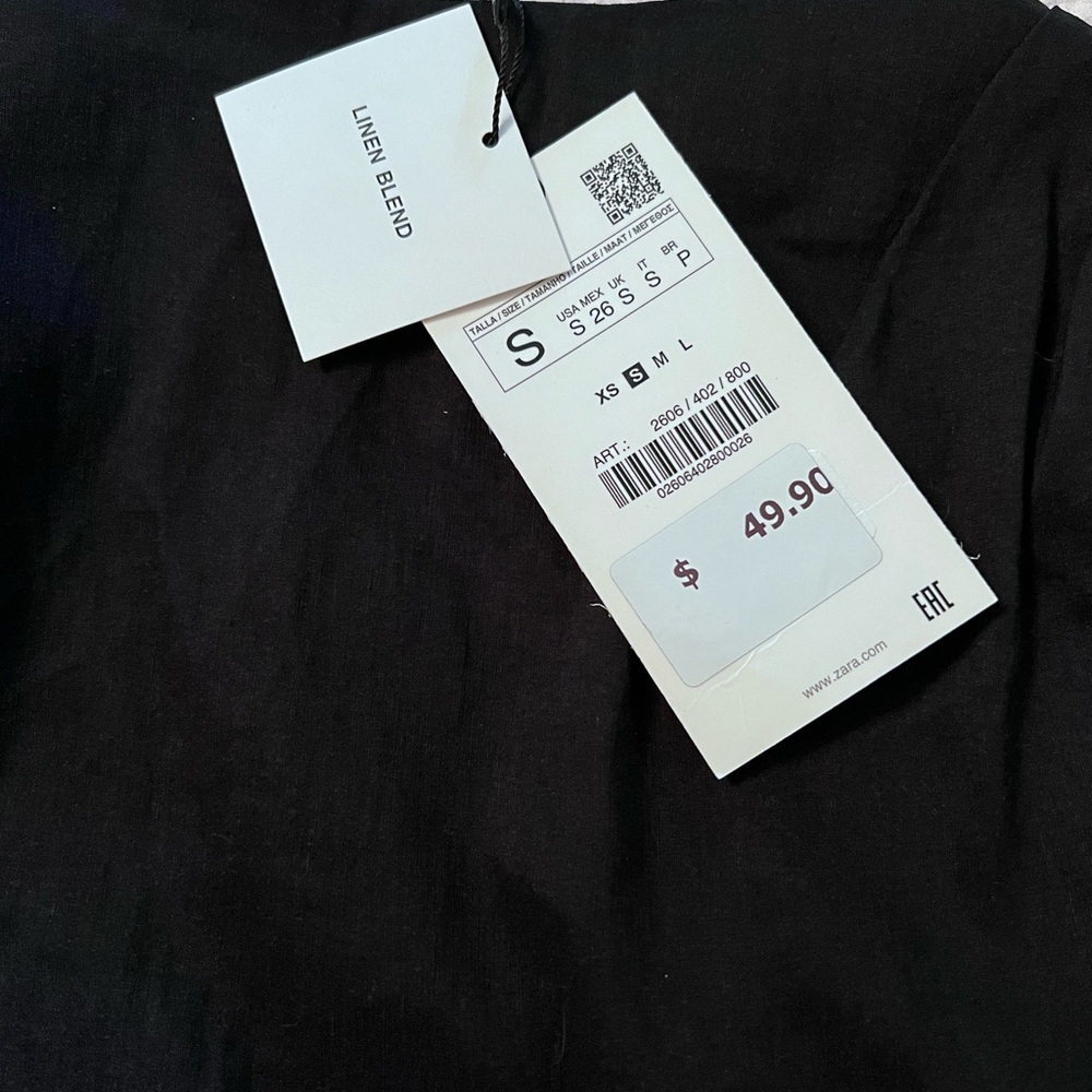 NWT Zara one shoulder top - Picture 8 of 9